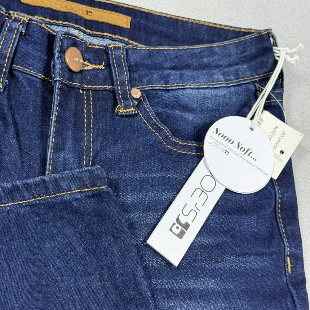Joes Jeans Girls Size 12 The Jegging Dark Wash Skinny Denim Split Hem New